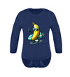 Coole Banane Surfbrett - Baby Body Langarm - 9000a1-59