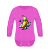 Coole Banane Surfbrett - Baby Body Langarm - 9000a1-59