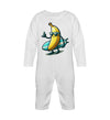 Coole Banane Surfbrett - Baby Strampler - 9000a1-59