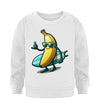 Coole Banane Surfbrett  - Kleinkinder Organic Sweatshirt - 9000a1-59