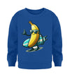 Coole Banane Surfbrett  - Kleinkinder Organic Sweatshirt - 9000a1-59