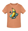 Coole Banane Surfbrett  - Kleinkinder Organic T-Shirt - 9000a1-59