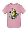 Coole Banane Surfbrett  - Kleinkinder Organic T-Shirt - 9000a1-59