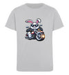 Cooler Haase mit Motorrad 2  - Kinder Organic T-Shirt - 9000a1-59