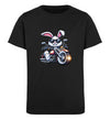 Cooler Haase mit Motorrad 2  - Kinder Organic T-Shirt - 9000a1-59