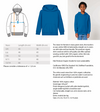 Cooler Hase auf E-Bike - Kinder Organic Hoodie - 9000a1-59