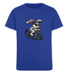 Cooler Hase auf Fahrrad  - Kinder Organic T-Shirt - 9000a1-59