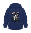 Cooler Hase auf Fahrrad - Kleinkinder Organic Hoodie - 9000a1-59