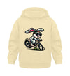 Cooler Hase auf Fahrrad - Kleinkinder Organic Hoodie - 9000a1-59