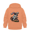 Cooler Hase auf Fahrrad - Kleinkinder Organic Hoodie - 9000a1-59