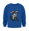 Cooler Hase auf Fahrrad - Kleinkinder Organic Sweatshirt - 9000a1-59