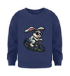 Cooler Hase auf Fahrrad - Kleinkinder Organic Sweatshirt - 9000a1-59