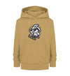 Cooler Hase auf Inliner - Kinder Organic Hoodie - 9000a1-59