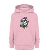 Cooler Hase auf Inliner - Kinder Organic Hoodie - 9000a1-59