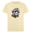 Cooler Hase auf Inliner  - Kinder Organic T-Shirt - 9000a1-59