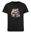 Cooler Hase auf Motorrad 1  - Kinder Organic T-Shirt - 9000a1-59