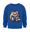 Cooler Hase auf Motorrad 1 - Kleinkinder Organic Sweatshirt - 9000a1-59