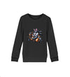 Cooler Hase auf Pferd - Kinder Organic Sweatshirts - 9000a1-59