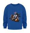 Cooler Hase auf Pferd - Kleinkinder Organic Sweatshirt - 9000a1-59