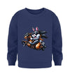 Cooler Hase auf Pferd - Kleinkinder Organic Sweatshirt - 9000a1-59