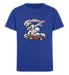 Cooler Hase auf Skateboard - Kinder Organic T-Shirt - 9000a1-59