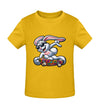 Cooler Hase auf Skateboard - Kleinkinder Organic T-Shirt - 9000a1-59