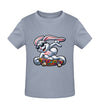 Cooler Hase auf Skateboard - Kleinkinder Organic T-Shirt - 9000a1-59