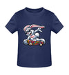 Cooler Hase auf Skateboard - Kleinkinder Organic T-Shirt - 9000a1-59