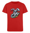 Cooler Hase im Heli  - Kinder Organic T-Shirt - 9000a1-59