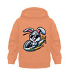 Cooler Hase im Hubschrauber - Kleinkinder Organic Hoodie - 9000a1-59