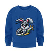 Cooler Hase im Hubschrauber - Kleinkinder Organic Sweatshirt - 9000a1-59