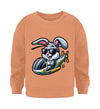 Cooler Hase im Hubschrauber - Kleinkinder Organic Sweatshirt - 9000a1-59