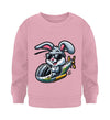 Cooler Hase im Hubschrauber - Kleinkinder Organic Sweatshirt - 9000a1-59