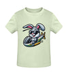 Cooler Hase im Hubschrauber- Kleinkinder Organic T-Shirt - 9000a1-59