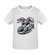 Cooler Hase im Hubschrauber- Kleinkinder Organic T-Shirt - 9000a1-59