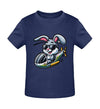 Cooler Hase im Hubschrauber- Kleinkinder Organic T-Shirt - 9000a1-59