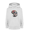 Cooler Hase mit Gleitschirm - Kinder Organic Hoodie - 9000a1-59