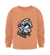 Cooler Hase mit Inliner - Kleinkinder Organic Sweatshirt - 9000a1-59