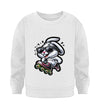 Cooler Hase mit Inliner - Kleinkinder Organic Sweatshirt - 9000a1-59