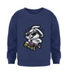 Cooler Hase mit Inliner - Kleinkinder Organic Sweatshirt - 9000a1-59