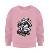 Cooler Hase mit Inliner - Kleinkinder Organic Sweatshirt - 9000a1-59