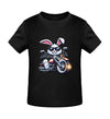 Cooler Hase mit Motorrad 2 - Kleinkinder Organic T-Shirt - 9000a1-59