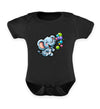 Elefant - Seifenblasen  - Baby Body Kurzarm - 9000a1-59