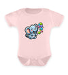 Elefant - Seifenblasen  - Baby Body Kurzarm - 9000a1-59