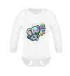 Elefant - Seifenblasen - Baby Body Langarm - 9000a1-59