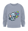 Elefant - Seifenblasen  - Kleinkinder Organic Sweatshirt - 9000a1-59