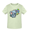 Elefant - Seifenblasen  - Kleinkinder organic T-Shirt - 9000a1-59