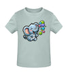 Elefant - Seifenblasen  - Kleinkinder organic T-Shirt - 9000a1-59