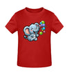 Elefant - Seifenblasen  - Kleinkinder organic T-Shirt - 9000a1-59